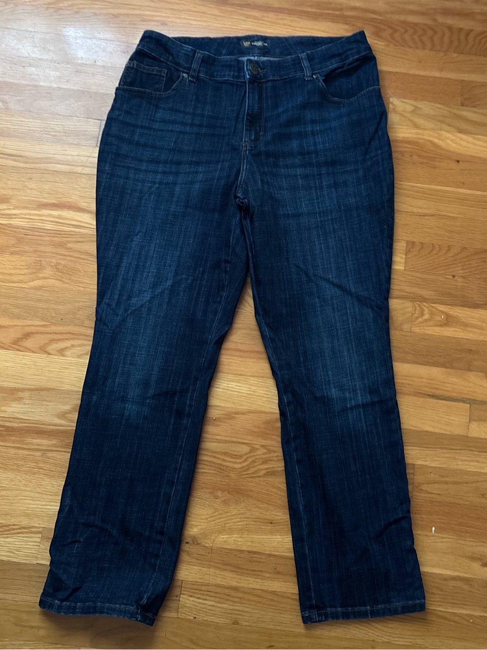 Lee Women's Dark Blue Boot-Cut Jeans